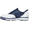 Women’s Prestige Spikeless Slip-in Arch Fit Golf Shoe Sneaker(White/Navy)
