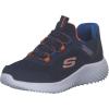 Skechers Boy’s Bounder-Brisk-Burst Sneaker(Navy Blue)