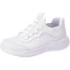 Skechers Boy’s Bounder-Brisk-Burst Sneaker(White)