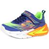 Skechers Boy’s Flex-Glow Ultra Sneaker(Blue/Multi)