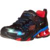 Skechers Boy’s Hydro Lights-Tuff Force Sneaker(Black/Red/Blue)