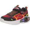 Skechers Boy’s Light Storm 3 Sneaker(Black/Red)