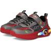 Skechers Boy’s Light Storm 3 Sneaker(Gunmetal/Charcoal)