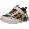 Skechers Boy’s Light Storm 3 Sneaker(Silver/Black)