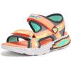 Skechers Boy’s Mega-Splash 4k Sandal(Orange/Black)