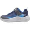 Skechers Boy’s Microspec Advance Sneaker(Navy Blue)