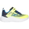 Skechers Boy’s Microspec Advance Sneaker(Yellow/Blue)