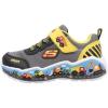 Skechers Boy’s Play Scene Sneaker(Black/Yellow)
