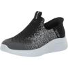 Skechers Boy’s Slip Ins Ultra Flex 3.0 Sneaker(Black/Charcoal)