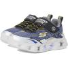 Skechers Boy’s Vortex 2.0 Sneaker(Silver/Black)