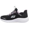 Skechers Girl’s Bounder-Simple Cute Sneaker(Black)