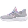 Skechers Girl’s Bounder-Simple Cute Sneaker(Grey)