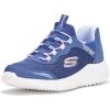 Skechers Girl’s Bounder-Simple Cute Sneaker(Navy)