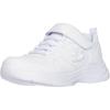 Skechers Girls’ Glimmer Kicks School Struts Sneaker(White)
