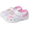 Skechers Girl’s Heart Charmer-Girly Land Clog(White/Multi)