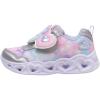 Skechers Girl’s Heart Lights-Lovin Reflecti Sneaker(Silver/Multi)