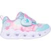 Skechers Girl’s Heart Lights-Lovin Reflecti Sneaker(Turquoise/Lavender)