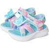 Skechers Girl’s Jumpsters Sandal-Butterfly Brites(Aqua/Multi)