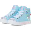 Skechers Girl’s Twinkle Sparks-Charm Bestie Sneaker(Light/Blue)