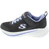 Skechers Girl’s Wave 92 Sneaker(Black)