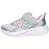 Skechers Girl’s Wave 92 Sneaker(Light Grey)