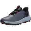 Skechers Golf Men’s Blade Grip Flex Spikeless Waterproof Golf Shoe Sneaker(Charcoal/Red)
