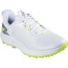 Skechers Golf Men’s Blade Grip Flex Spikeless Waterproof Golf Shoe Sneaker(White/Yellow)