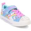 Skechers Kids’ Twinkle Sparks-Jumpin’ Clouds Sneaker(Blue/Multi)
