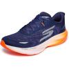 Skechers Men’s Aero Spark Sneaker(Navy/Orange)