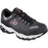 Skechers Men’s Afterburn M. Fit Fashion Sneakers(Charcoal/Black)