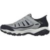 Skechers Men’s Afterburn M. Fit Ridgeburn Hands Free Slip-in Loafers(Grey/Black)