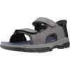 Skechers Men’s Ankle-Strap Sport Sandal(Charcoal Synthetic)