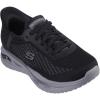 Skechers Men’s Arch Fit Orvan-Drex Sneaker(Black)