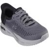Skechers Men’s Arch Fit Orvan-Drex Sneaker(Grey/Black)