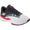 Skechers Men’s Basketball Skx Nexus Sneaker(White/Black/Red)