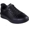 Skechers Men’s Court Break-Double Vented Hands Freee Slip-ins Sneaker(Black/Black)