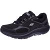 Skechers Men’s Go Run Consistent 2.0 Silver Wolf Sneaker(Black/Black)