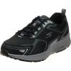 Skechers Men’s Go Run Consistent Air Cooled Foam Athletic Sneakers(Black/Grey)