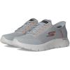 Skechers Men’s Go Walk Flex Netro Hands Free Slip-ins Sneaker(Grey)
