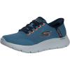 Skechers Men’s Go Walk Flex Netro Hands Free Slip-ins Sneaker(Navy)