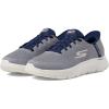 Skechers Men’s Go Walk Flex-New World Sneaker(Grey/Navy)