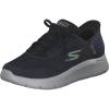 Skechers Men’s Go Walk Flex-New World Sneaker(Navy/Lime)