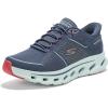 Skechers Men’s Go Walk Glide Step 2.0 Zalor Hands Free Slip-ins Sneaker(Navy/Red)