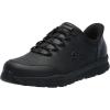 Skechers Men’s Hands Free Slip Ins Nampa-Knotly Bungee Athletic Sr Food Service Shoe(Black)