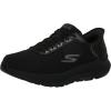 Skechers Men’s Hands Free Slip-ins Go Run Consistent 2.0 Empower Sneaker(Black/Black)