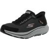 Skechers Men’s Hands Free Slip-ins Go Run Consistent 2.0 Empower Sneaker(Black/Charcoal)