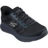 Skechers Men’s Hands Free Slip-ins Go Walk Now-Payton Sneaker(Black/Black)