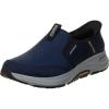 Skechers Men’s Hands Free Slip-ins Go Walk Outdoor-Andes Ii Sneaker(Navy)