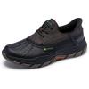 Skechers Men’s Jdw Respected Tanzier Rain Shoe(Black/Brown)