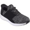 Skechers Men’s Max 2 Rover Relaxed Fit Slip-in Golf Shoe Sneaker(Black/White)
